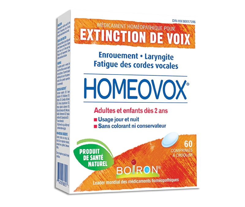 Homéopathie Homeovox