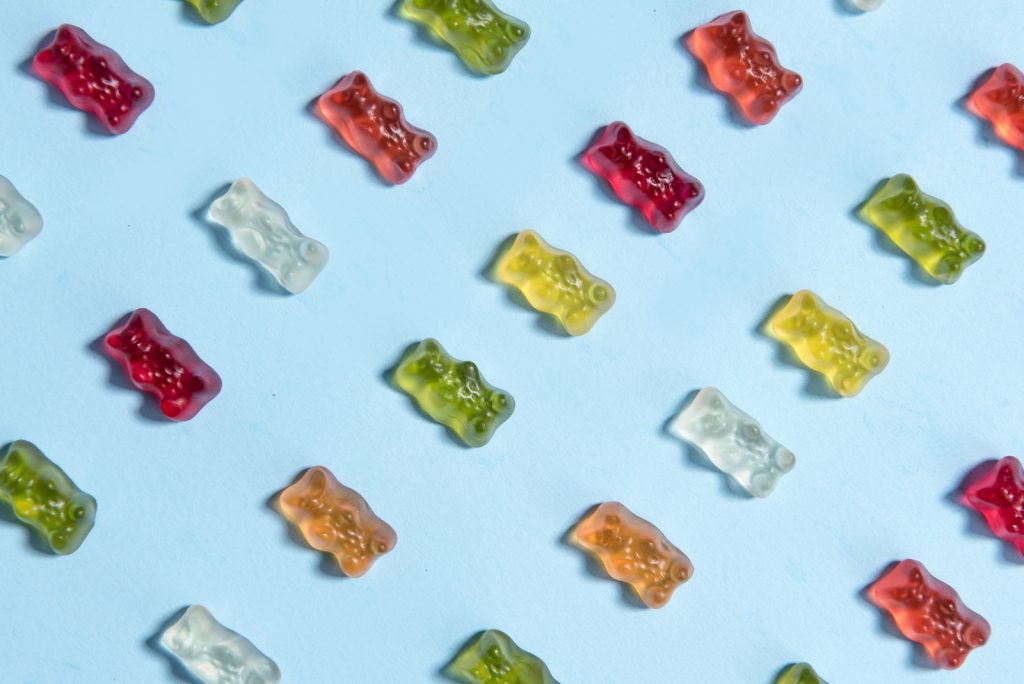 bonbons en forme d'ours