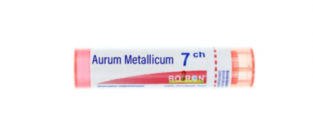 Homéopathie Aurum metallicum