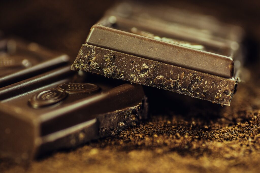 chocolat noir contre l'anxiété